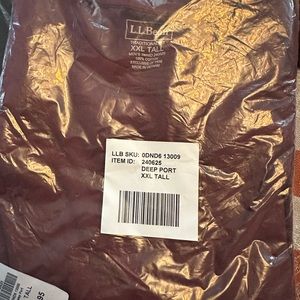 LL. Bean NWT men’s pocket tshirt